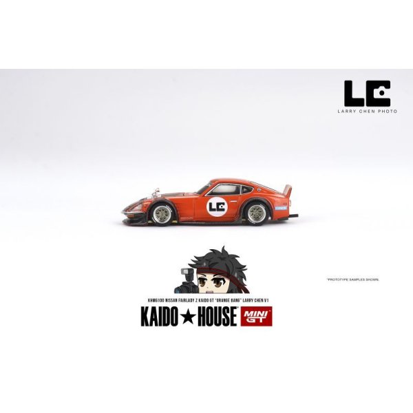 画像2: MINI GT 1/64 Nissan Fairlady Z Kaido GT "ORANGE BANG" Larry Chen V1 (LHD)