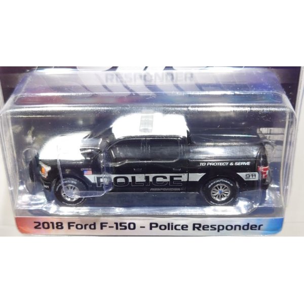 画像4: GREEN LiGHT EXCLUSIVE 1/64 2018 Ford F-150 Police Responder - To Protect & Serve