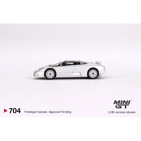 画像3: MINI GT 1/64 Bugatti EB110 GT Grigio Chiaro (LHD)