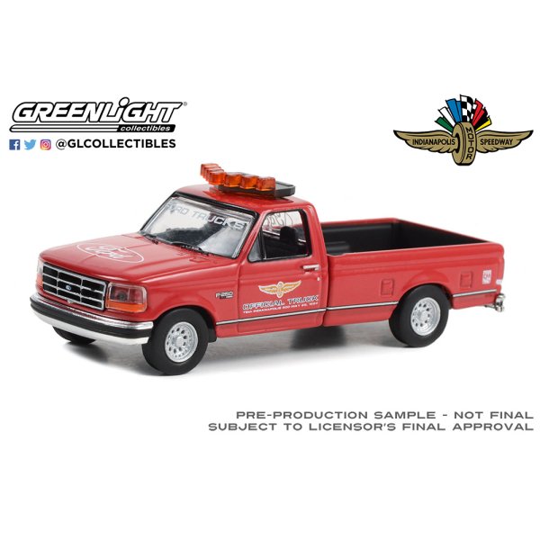 画像1: GREEN LiGHT EXCLUSIVE 1/64 1994 Ford F-250 - 78th Annual Indianapolis 500 Mile Race Official Truck - Red