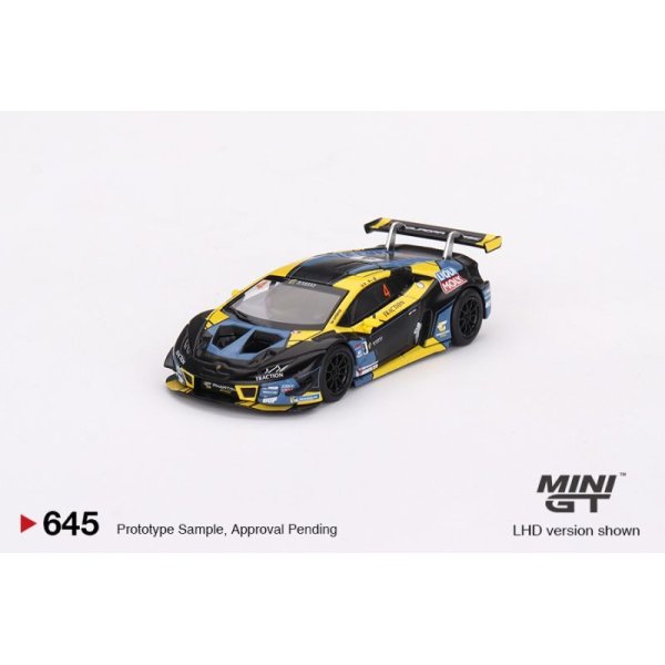 画像1: MINI GT 1/64 Lamborghini Huracán GT3 EVO #4 2022 Macau GP Macau GT Cup 3rd Place (LHD)