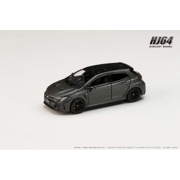 画像2: Hobby JAPAN 1/64 Toyota GR Corolla RZ MORIZO Edition Matte Steel