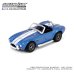 画像1: GREEN LiGHT EXCLUSIVE 1/64 1965 Shelby Cobra 427 S/C - Carroll Shelby Centennial - Guardsman Blue w/ White Stripes (1)