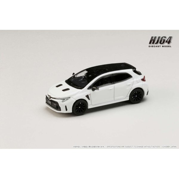 画像2: Hobby JAPAN 1/64 Toyota GR Corolla RZ Super White II