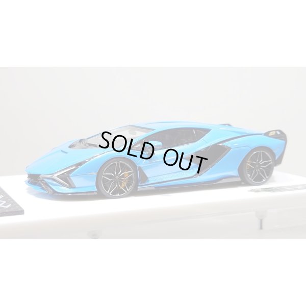 画像1: EIDOLON 1/43 Lamborghini Sian FKP 37 2019 Azzurro Pearl Limited 35 pcs.