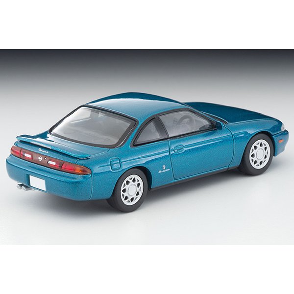 画像2: TOMYTEC 1/64 Limited Vintage Neo Nissan Silvia Q’s TypeS (Blue Green) '94