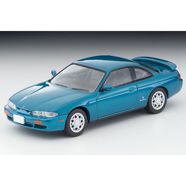 画像1: TOMYTEC 1/64 Limited Vintage Neo Nissan Silvia Q’s TypeS (Blue Green) '94