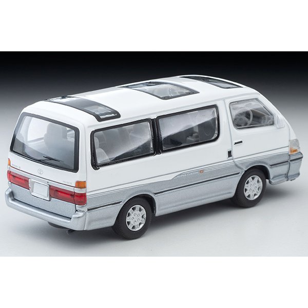 画像2: TOMYTEC 1/64 Limited Vintage Neo Toyota Hiace Wagon Super Custom G (White/Silver) '01