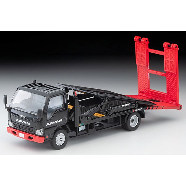 画像1: TOMYTEC 1/64 Limited Vintage Neo Isuzu Elf 花見台自動車 Safety Loader Big Wide (ADVAN)