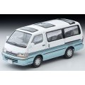TOMYTEC 1/64 Limited Vintage Neo Toyota Hiace Wagon Super Custom (White/Light Blue) '90