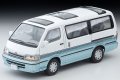 TOMYTEC 1/64 Limited Vintage Neo Toyota Hiace Wagon Super Custom (White/Light Blue) '90