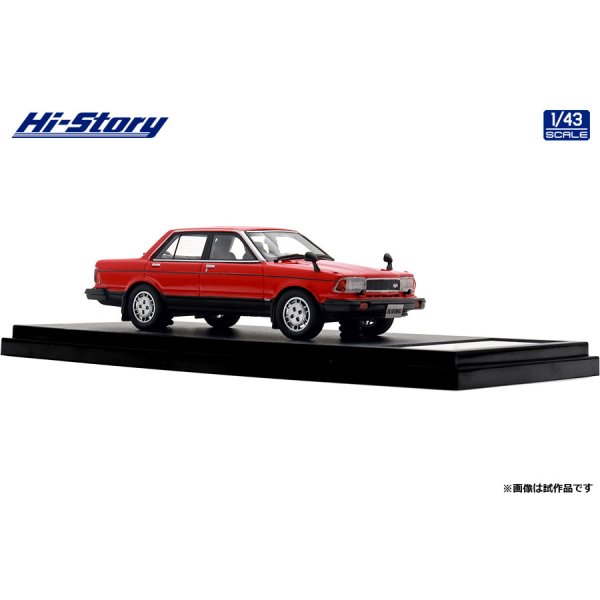 画像4: Hi Story 1/43 NISSAN BLUEBIRD 4DOOR SEDAN TURBO SSS-S (1983) Red/Black