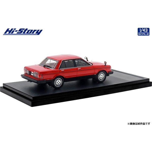 画像3: Hi Story 1/43 NISSAN BLUEBIRD 4DOOR SEDAN TURBO SSS-S (1983) Red/Black