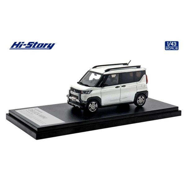 画像2: Hi Story 1/43 MITSUBISHI DELICA MINI T Premium (2023) White Pearl