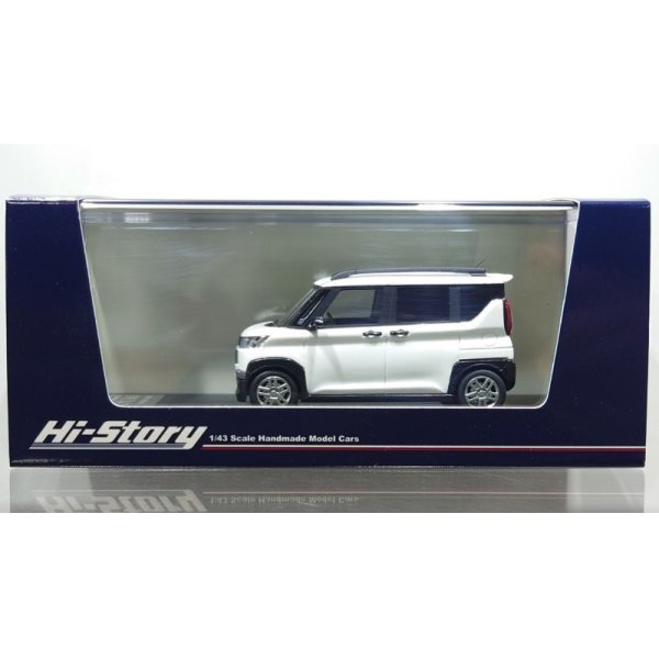 画像1: Hi Story 1/43 MITSUBISHI DELICA MINI T Premium (2023) White Pearl