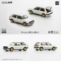 POP RACE 1/64 GOLF GTI WHITE