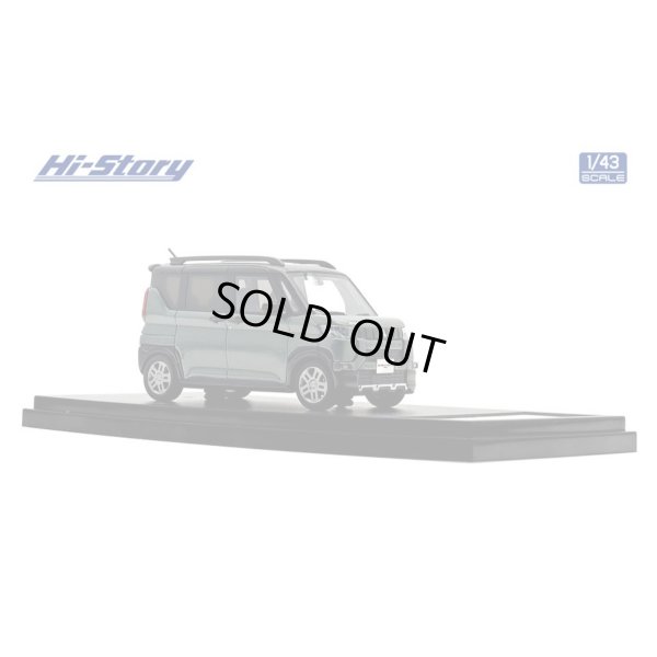 画像4: Hi Story 1/43 MITSUBISHI DELICA MINI T Premium (2023) Ash Green Metallic/Black Mica