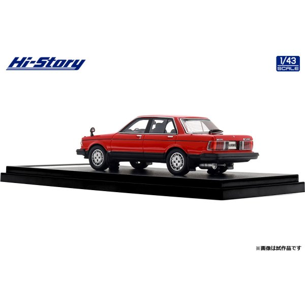 画像5: Hi Story 1/43 NISSAN BLUEBIRD 4DOOR SEDAN TURBO SSS-S (1983) Red/Black