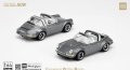 POP RACE 1/64 SINGER TARGA METALLIC GREY