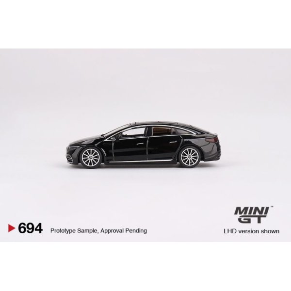 画像4: MINI GT 1/64 Mercedes-Benz EQS 580 4MATIC Black (LHD)