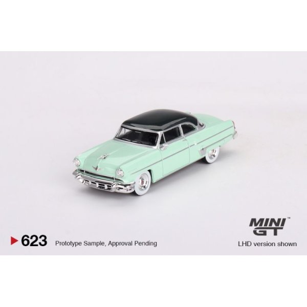 画像1: MINI GT 1/64 Lincoln Capri 1954 Park Lane Green (LHD)