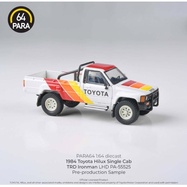 画像3: PARAGON 1/64 Toyota Hilux Single Cab 1984 TRD Ironman LHD