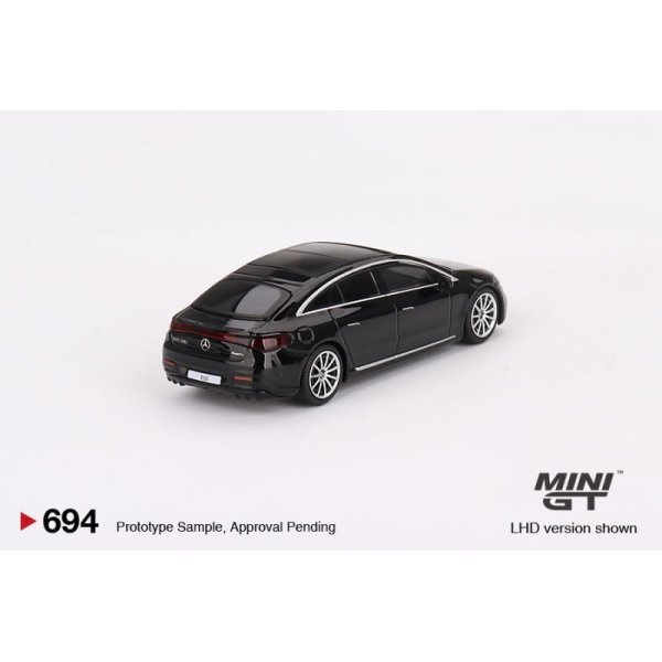 画像3: MINI GT 1/64 Mercedes-Benz EQS 580 4MATIC Black (LHD)