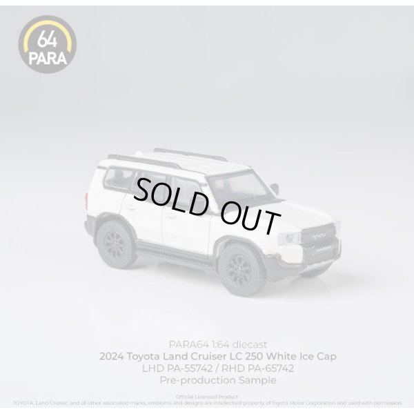 画像3: PARAGON 1/64 Land Cruiser 250 2024 White Ice Cap RHD