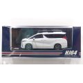 Hobby JAPAN 1/64 Toyota Alphard (H30W) / with Sunroof (White Pearl Crystal Shine)