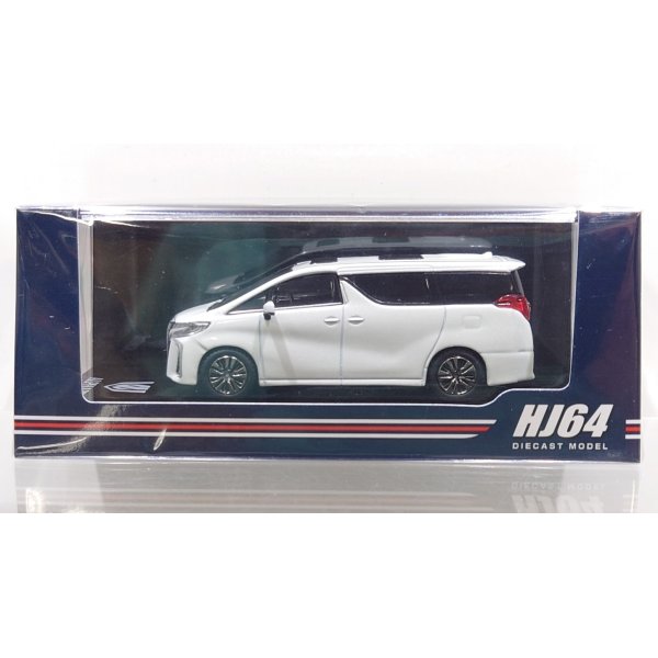 画像1: Hobby JAPAN 1/64 Toyota Alphard (H30W) / with Sunroof (White Pearl Crystal Shine)