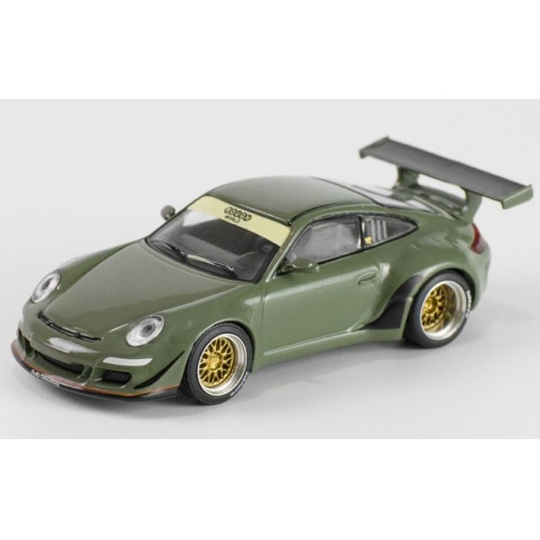 画像2: POP RACE 1/64 RWB 997 DARK GREEN