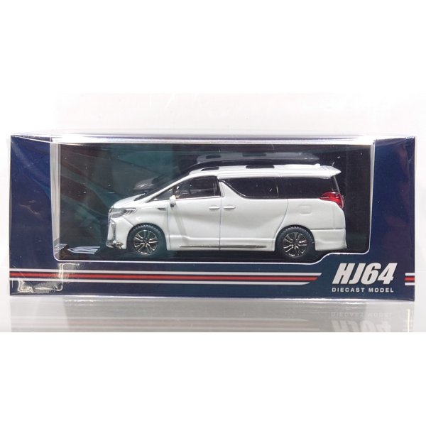 画像1: Hobby JAPAN 1/64 Toyota Alphard Custom Version / with Sunroof (White Pearl Crystal Shine)