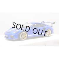 EIDOLON 1/43 Porsche 911 (991.2) GT3 RS 2018 Lobellia Blue with Body Stirpes Limited 32 pcs.