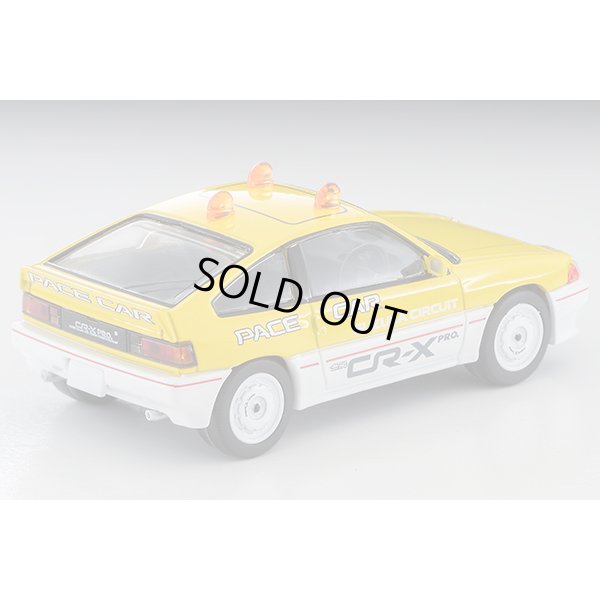 画像2: TOMYTEC 1/64 Limited Vintage Neo Honda Ballade Sports CR-X MUGEN CR-X PRO Suzuka Circuit Pace Car (Yellow/White)