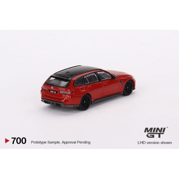 画像2: MINI GT 1/64 BMW M3 Competition Touring (G81) Toronto Red Metallic (RHD)