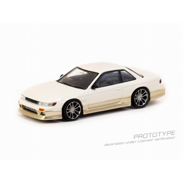 画像2: Tarmac Works 1/64 VERTEX Nissan Silvia S13 White / Gold