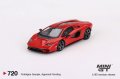 MINI GT 1/64 Lamborghini Countach LPI 800-4 Rosso Mars (LHD)