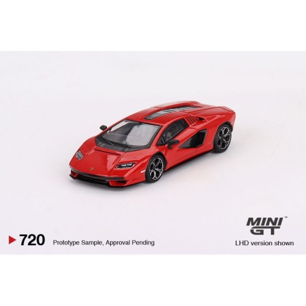 画像1: MINI GT 1/64 Lamborghini Countach LPI 800-4 Rosso Mars (LHD)