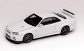 MOTORHELIX 1/64 Nissan Skyline GT-R R34 V Spec II Pearl White