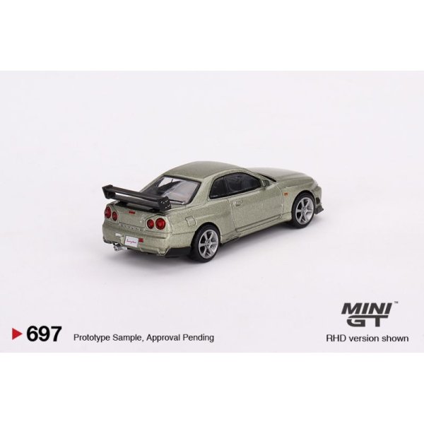 画像2: MINI GT 1/64 Nissan Skyline GT-R R34 Tommy Kaira R-z Millennium Jade (RHD)