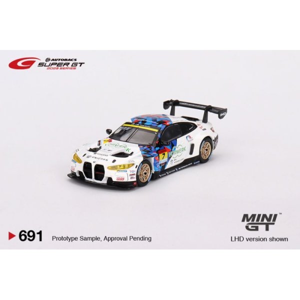 画像1: MINI GT 1/64 BMW M4 GT3 SUPER GT Series 2023 #7 `Studie BMW M4` BMW Team Studie x CRS (LHD)