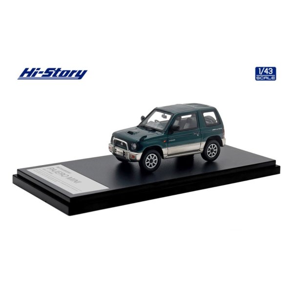 画像2: Hi Story 1/43 MITSUBISHI PAJERO MINI VR-II (1994) Kilder Green/Symphonic Silver