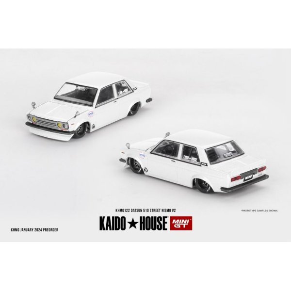 画像1: MINI GT 1/64 Datsun Street KAIDO 510 NISMO V2 (LHD)