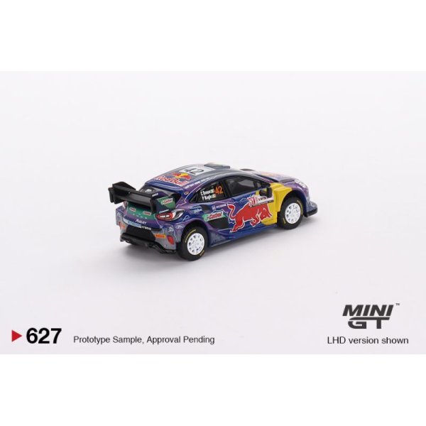 画像3: MINI GT 1/64 Ford Puma Rally1 Rally Italy Sardinia 2022 2nd place winner #42 M-Sport Ford WRT (LHD)