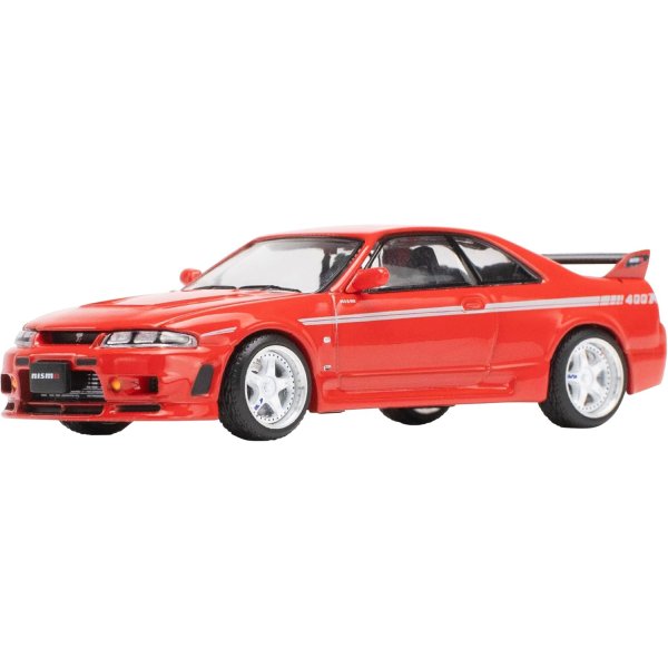 画像1: POP RACE 1/64 Nissan GT-R R33 NISMO 400R - Super Clear Red