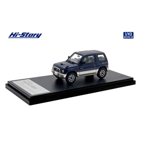 画像2: Hi Story 1/43 MITSUBISHI PAJERO MINI VR-II (1994) Mariana Blue/Symphonic Silver