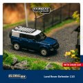 Tarmac Works 1/64 Land Rover Defender 110 Blue