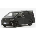 MODEL 1 1/64 TOYOTA ALPHARD Black LHD