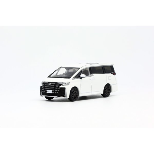 画像1: MODEL 1 1/64 TOYOTA VELLFIRE Platinum White Peal RHD