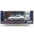 Hobby JAPAN 1/64 Toyota Celica GT-FOUR WRC Edition (ST205) Silver with Engine Display Model